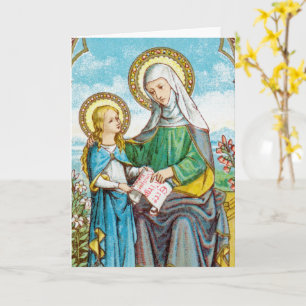 Cartão NeoGótico St. Anne e Jovem Maria (SAU 29)