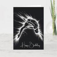 Neon High Diver em preto