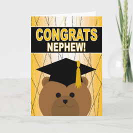 Cartão Nephew Graduation Congratulations