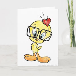 Cartão Nerd de Tweety