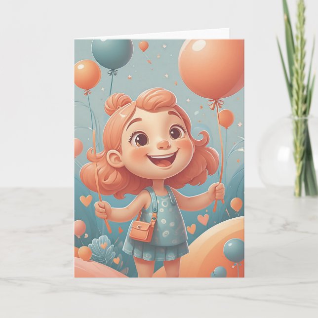 Cartão Nerdy Birthday Delight (Frente)