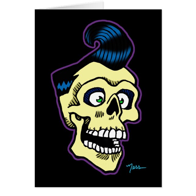 Cartão Ness 00 Rockabilly (Frente)