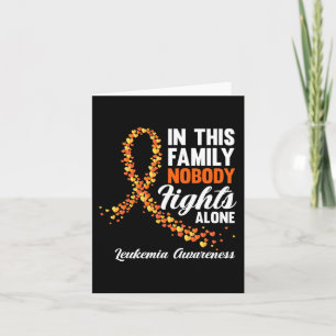 Cartão Nesta Família Ninguém Luta Sozinha Com O Cancer Da