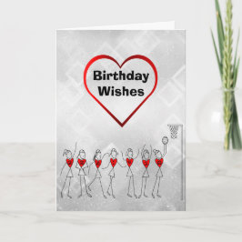Cartão Netball deseja feliz aniversário