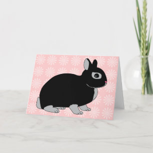Cartão Netherland Dwarf Rabbit Card