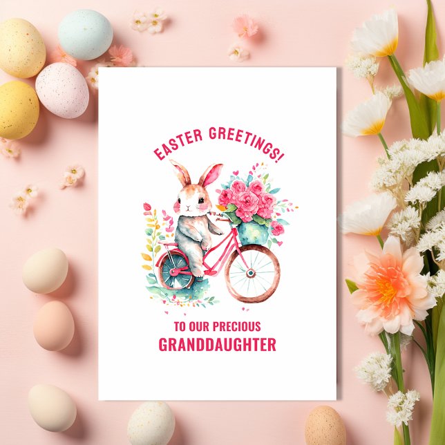 Cartão Neto Floral Bike Mensagem de Páscoa para a Netinha (Criador carregado)