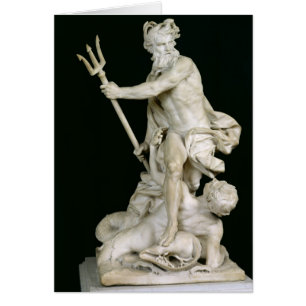 Cartão Netuno Calming the Waves, 1757
