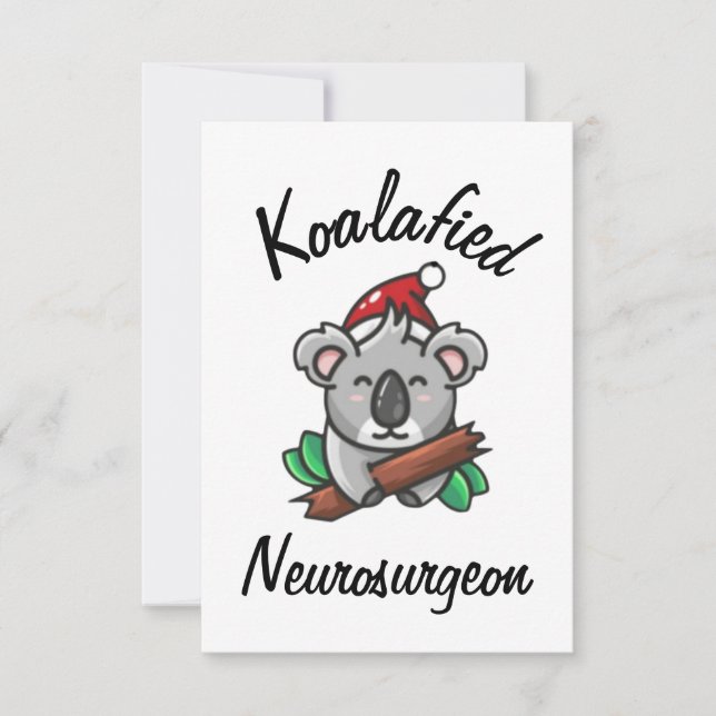 Cartão Neurocirurgião Koalafied (Frente)