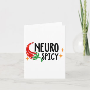 Cartão Neurodiversidade Espical Neuro - Adhd - Autism Awa