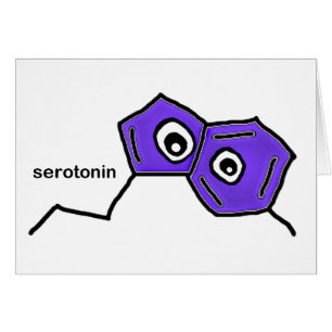 Cartão Neurotransmissor Serotonina