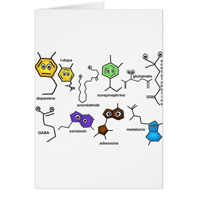 Cartão Neurotransmissores Bumpy (Frente)