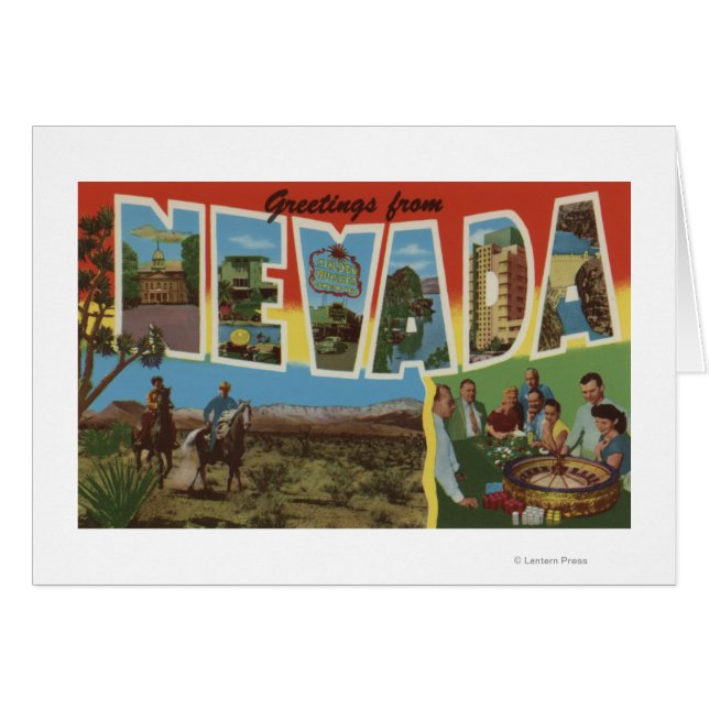 Cartão NevadaLarge - Letra ScenesNevada 2 (Frente Horizontal)