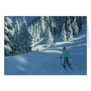 Cartão Neve fresca Morzine France