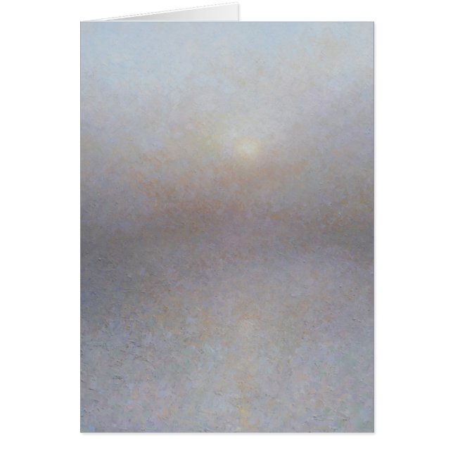 Cartão Névoa da manhã (Frente)