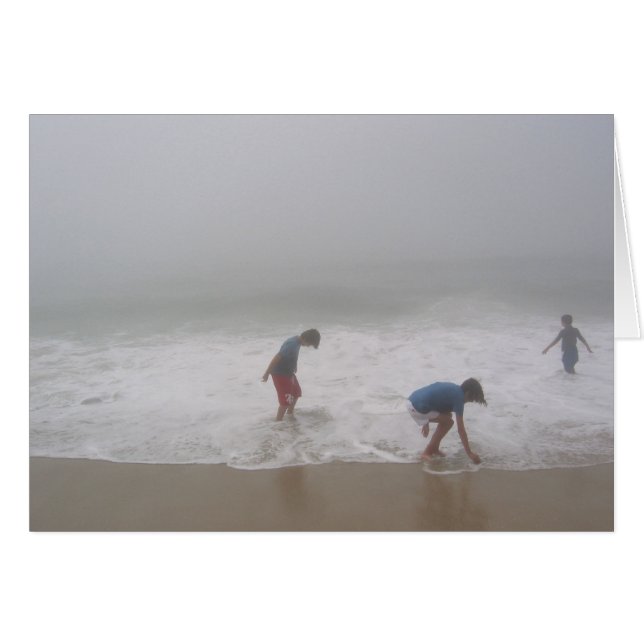 Cartão Nevoeiro em Robert Moses (Frente Horizontal)