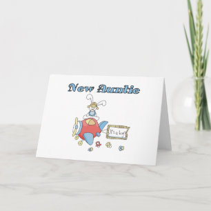 Cartão New Auntie of Baby Boy