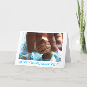 Cartão New baby Congratulations greeting card gifts