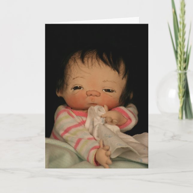 Cartão New Baby Greeting Card 01 (Frente)