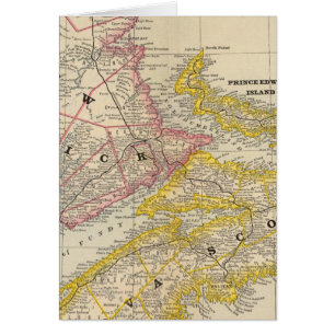 Cartão New Brunswick, Nova Escócia