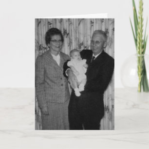 Cartão New Grandparents Card (customizable)