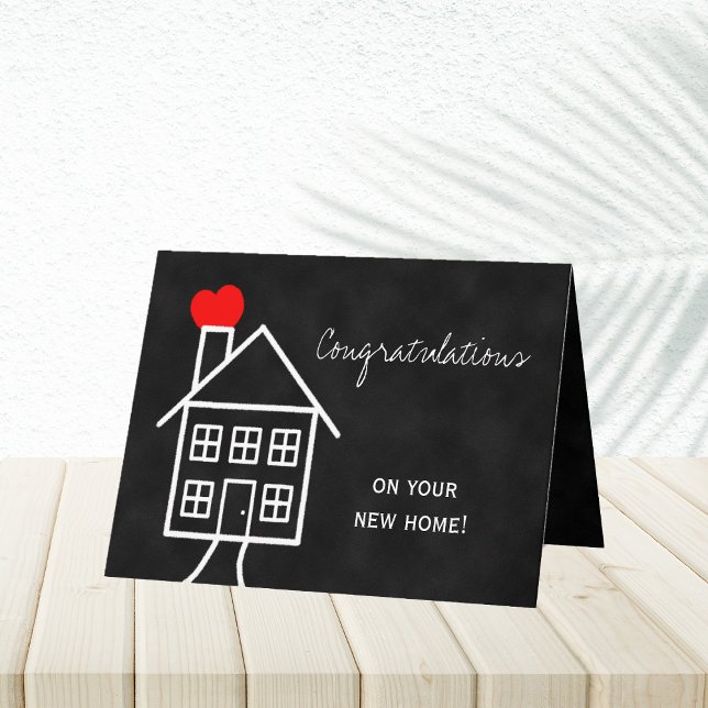 Cartão New Home Congratulations Greeting Card (Criador carregado)