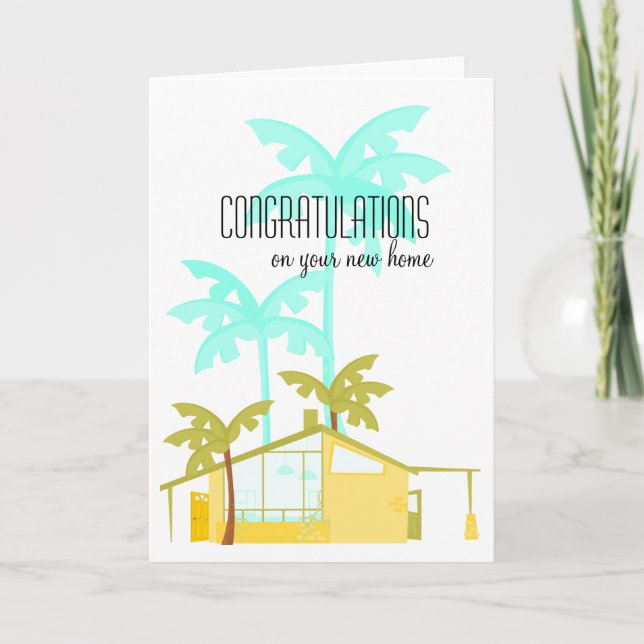 Cartão New Home in the Palms (Frente)
