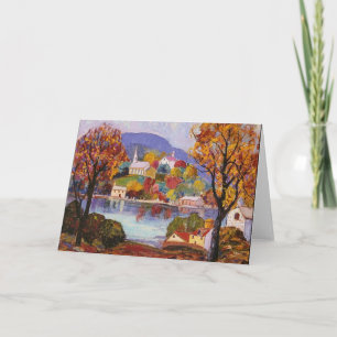 Cartão New Hope, Bucks County, belas artes.