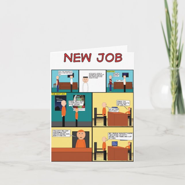 Cartão New Job (Frente)