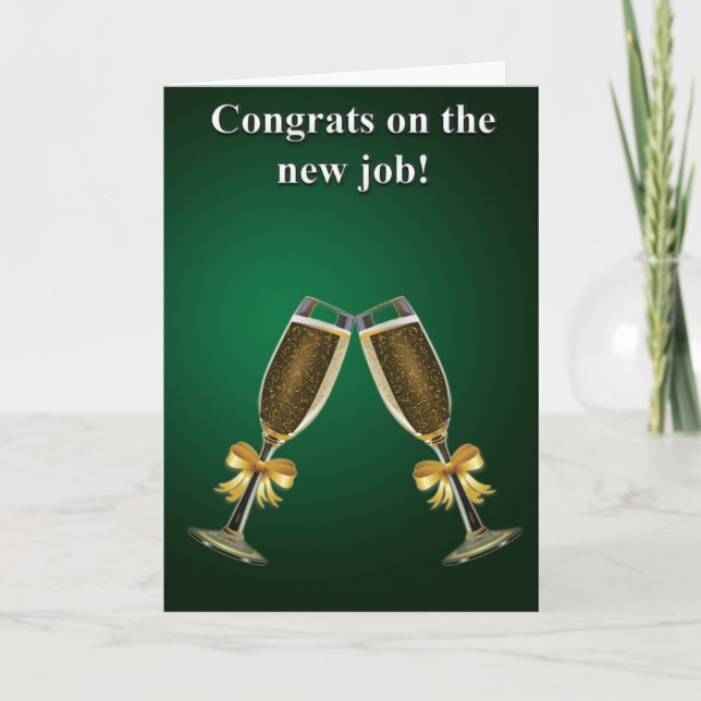 Cartão New Job! (Frente)