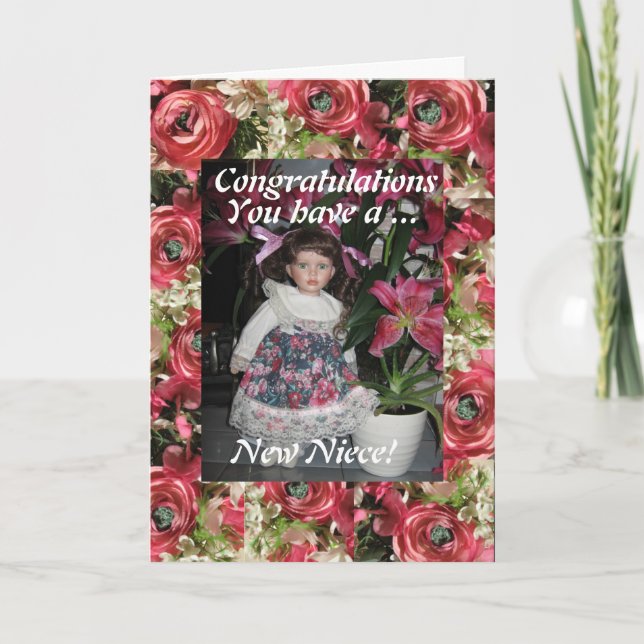 Cartão new niece (Frente)
