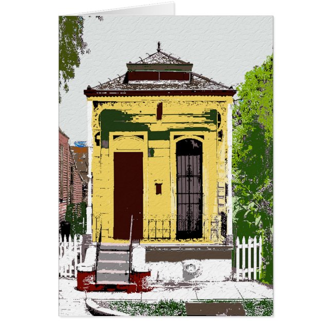 Cartão New Orleans Shot Gun Home (Frente)