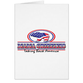 Cartão NEW-Patriotic-Grizzly