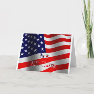 Cartão New U.S. Citizen