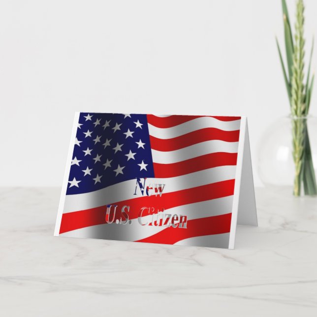 Cartão New U.S. Citizen (Frente)