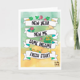 Cartão New Year Dreams Card