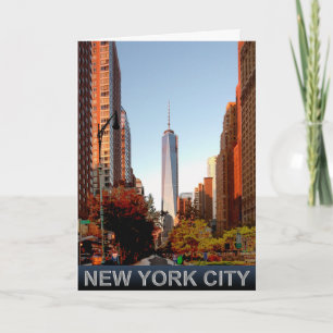 Cartão New York City Tower greeting card