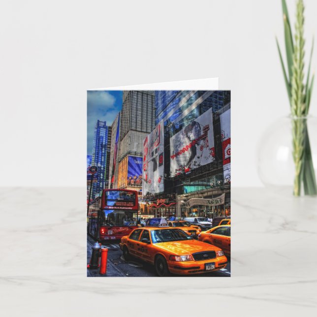 Cartão New York City Traffic-Blank Card (Frente)