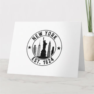 Cartão New York Est. Lover Nyc 1624