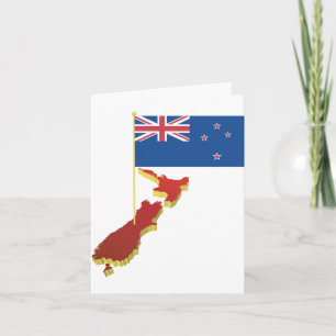 Cartão New Zealand Flag Note Cards