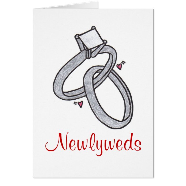 Cartão Newlyweds (Frente)