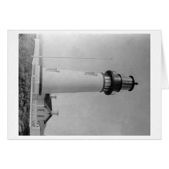 Cartão Newport, Oregon Farol em Cape Fowlweather (Frente Horizontal)