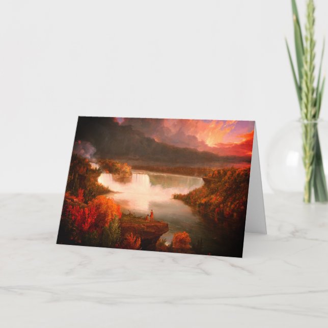 Cartão Niagara Cai 1830: Vazio (Frente)