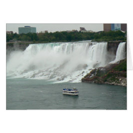 Cartão Niagara Cai do Lado Canadiano