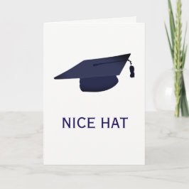 Cartão NICE HAT (Graduation)