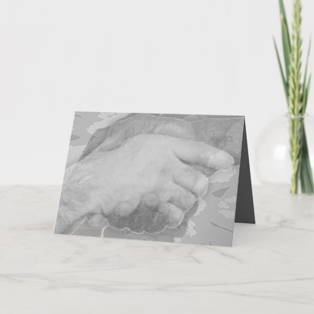 Cartão Nice To Meet You (Frente)