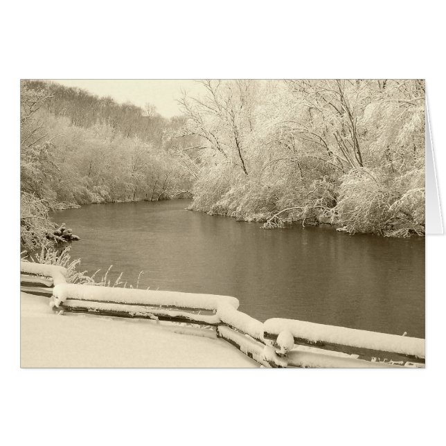 Cartão Nichols Arboretum (Frente Horizontal)