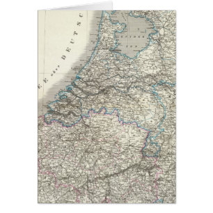 Cartão Niederlande, Bélgica - Países Baixos, Bélgica