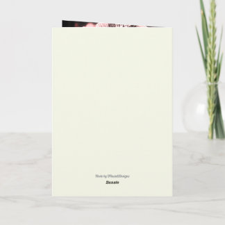 Cartão "Night Orchids" Folded Greeting Card