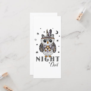 Cartão Night Owl