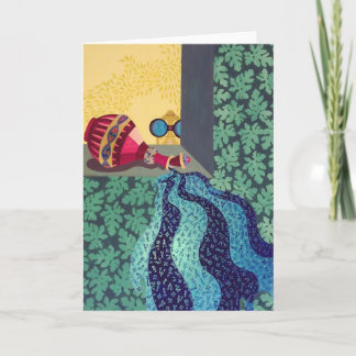 Cartão Night Pours Out Greeting Card
